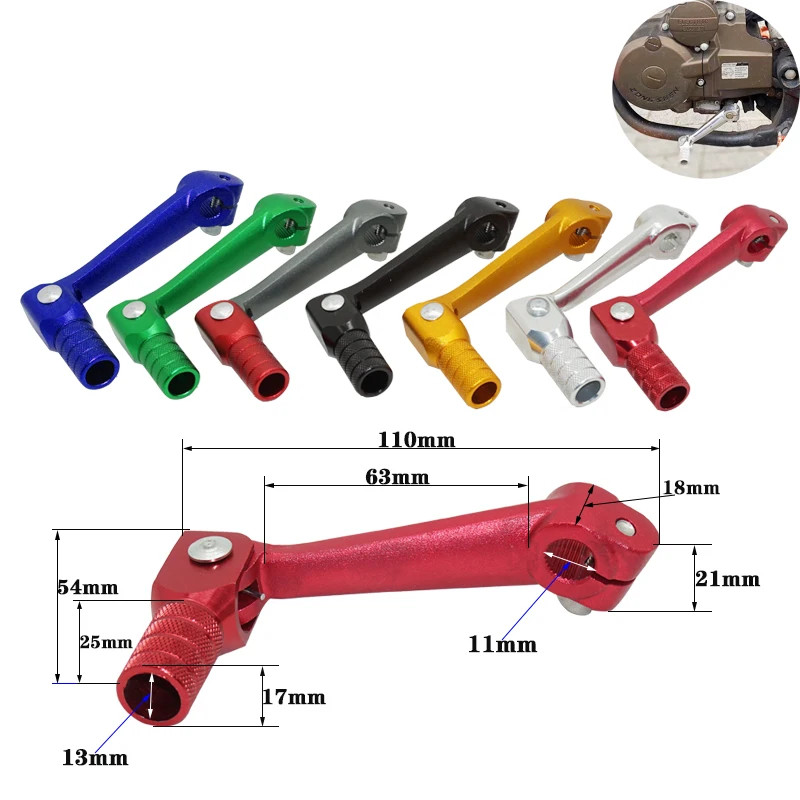 Motorcycle Engine Shift Lever Bicycle Stop For ZongshenCB250cc ZS166FMM CB250D-G  KAYO T2 T4 shift