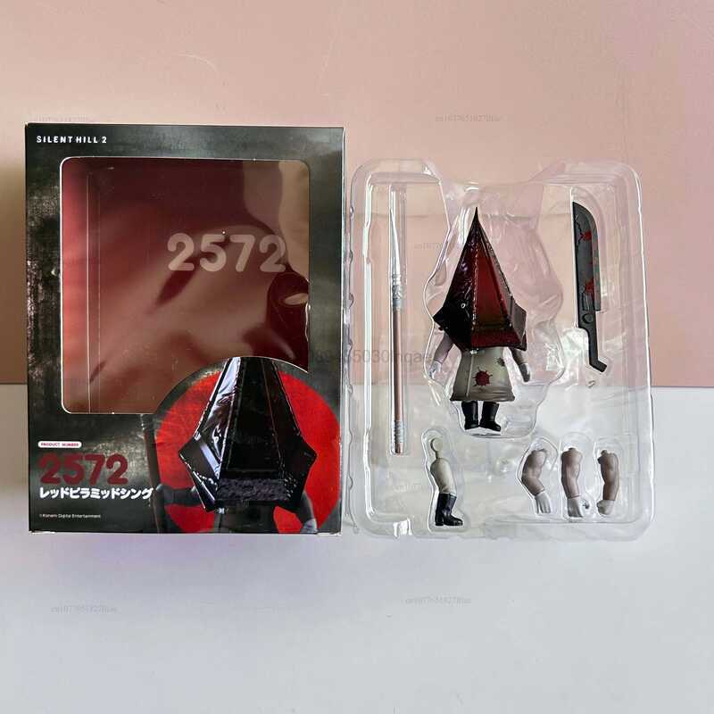 C Anime 2572 Red Pyramid Head Silent Hill Genuine Action Figure PVC Collectible Model Toys Joint Mo
