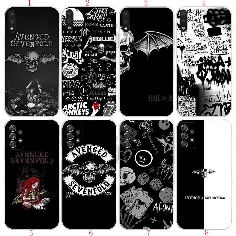Samsung A6 A8 A9 J4 2018 J2 J4 J5 J6 J7 Prime Plus N9 Avenged Sevenfold8 เคสโทรศัพท์โปร่งใสนุ่ม