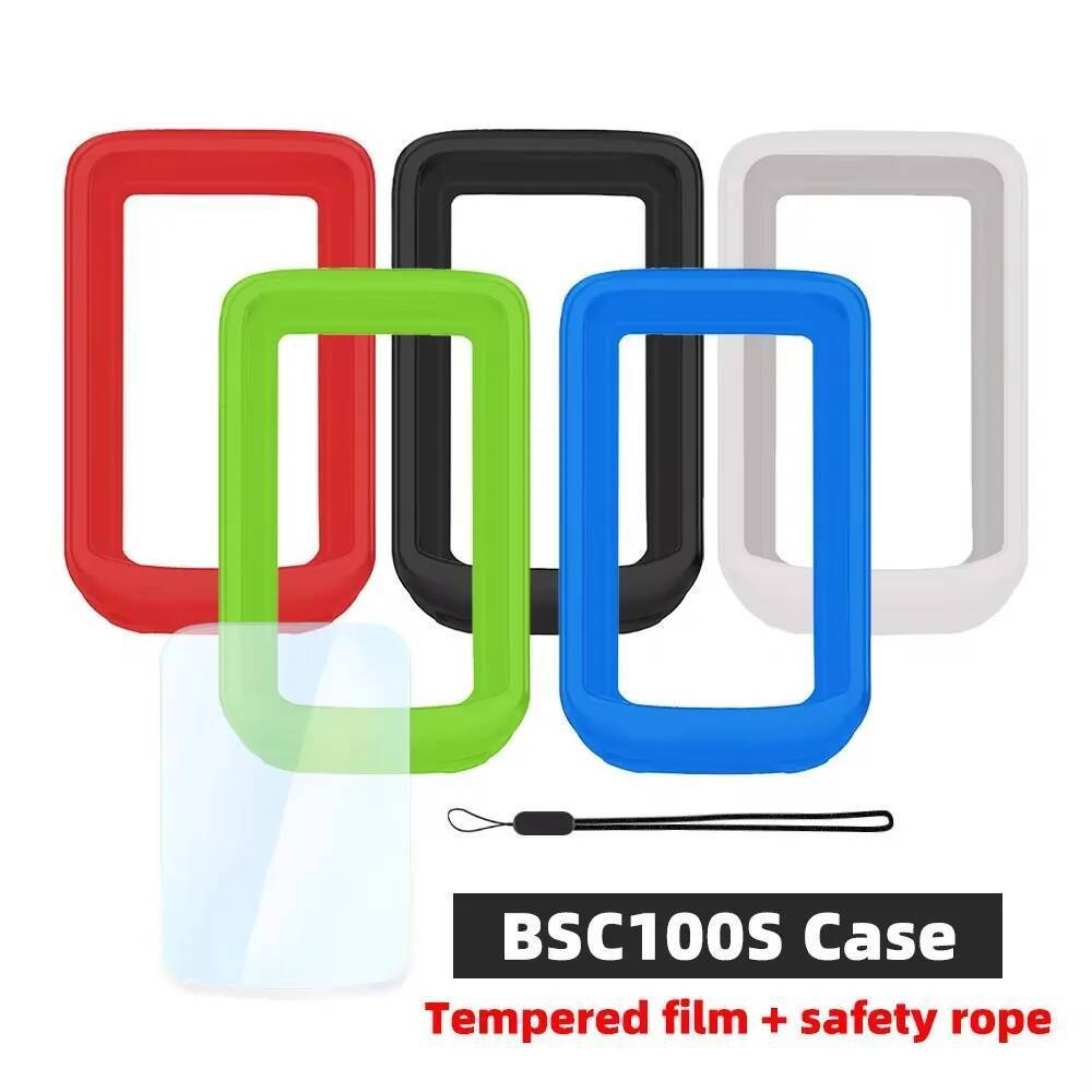 IGPSPORT BSC100S กรณีจักรยานคอมพิวเตอร์ฝาครอบป้องกันซิลิโคนสีกรณี Protector สําหรับ BSC100S