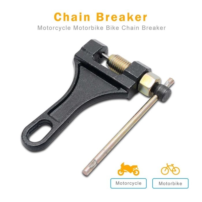 420-530 Motorcycle Chain Breaker Chain Link Removal Separator Motor Chain Breaker Riveting Tool 420