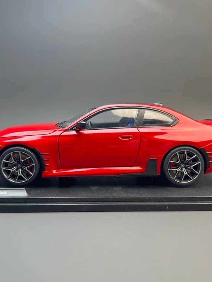 Solido 1: 18 BMW M2 G87 Blue BMW M2 รถโมเดล M power Collection