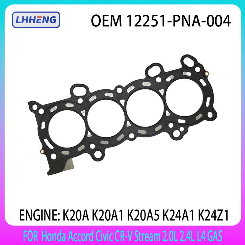 Cylinder Head Gasket for Honda Accord Civic CR-V Stream 2.0L 2.4L L4 GAS Ø87mm  K20A K20A1 K20A5 K2