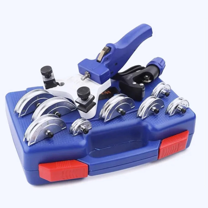WK-666 Tubing Pipe Bender combination kit 90° Manual copper aluminum Metal Air Conditioning Tube Be