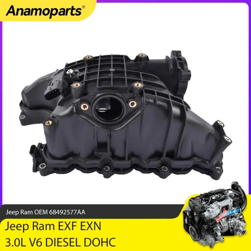 Engine Parts Intake Manifold Fit 3.0 L T For Jeep Grand Cherokee Ram 1500 Classic EXF EXN 3.0L V6 D