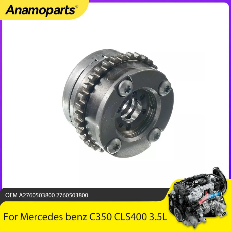 Left Exhaust Camshaft Adjuster Fit 3.0L 3.5L V6 For Mercedes benz C350 C400 CLS400 E350 GL450 C350