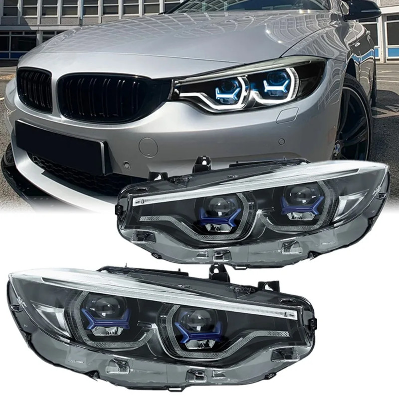 Car Led Headlights For BMW 4 Series F32 Headlights F80 2013-2019 Upgraded LED Headlamps Dynamic Tur