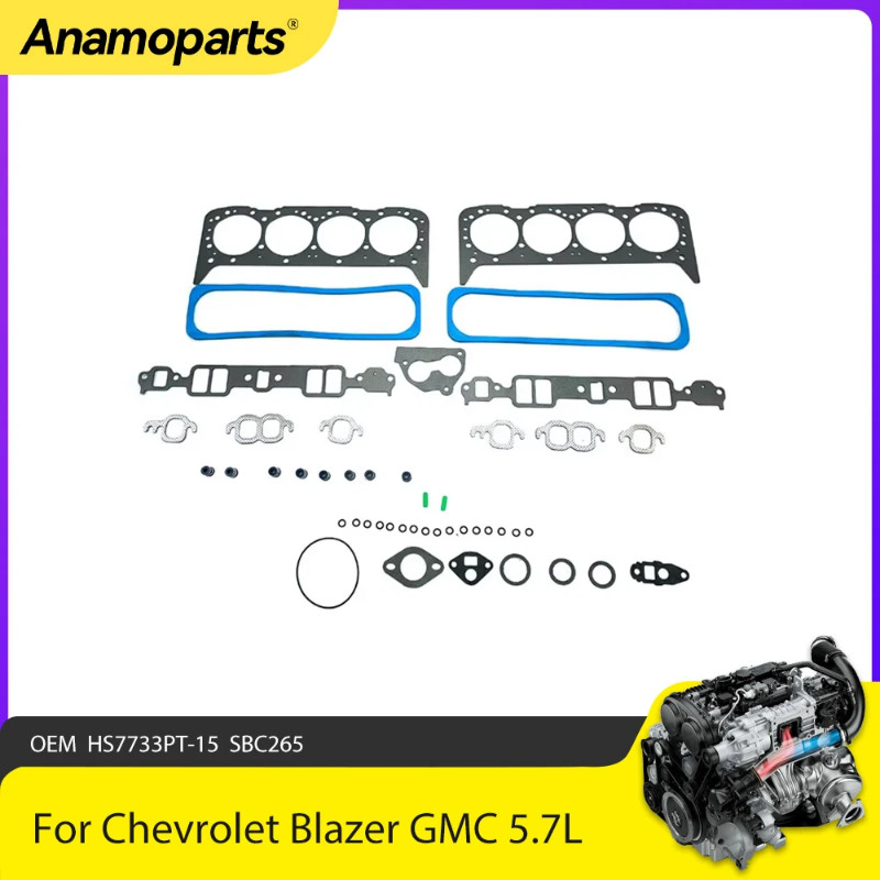 Engine Parts Full Head Gasket Set Fit 5.7 L Gas For Chevrolet Blazer Camaro P20 GMC Jimmy Buick 5.7