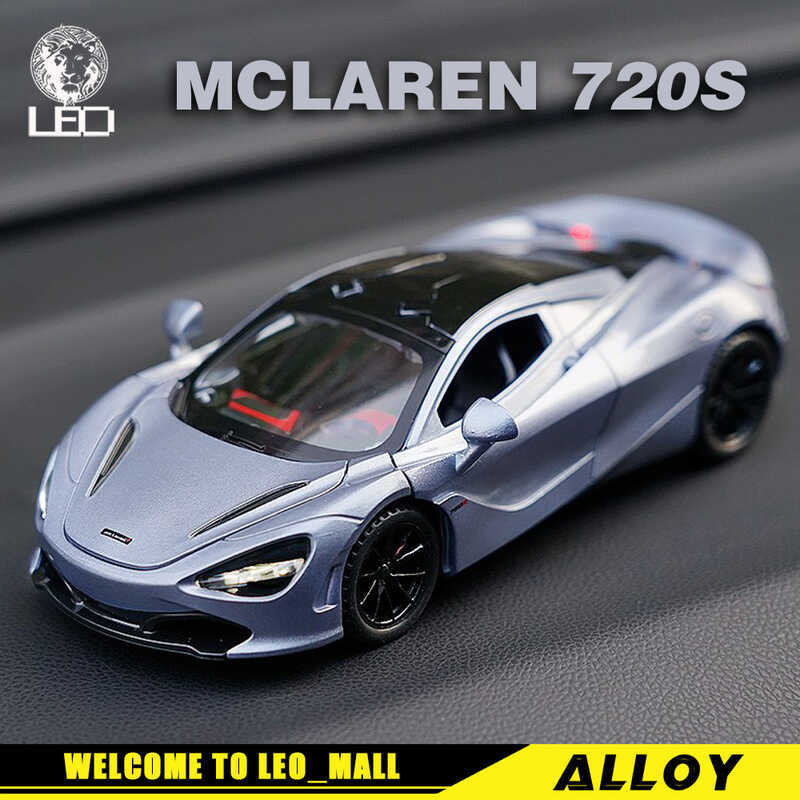 C LEO 1:32 Scale Mclaren 720S Diecast Model Car Alloy Cars Toys Collection Gift For Kids Boy Girl