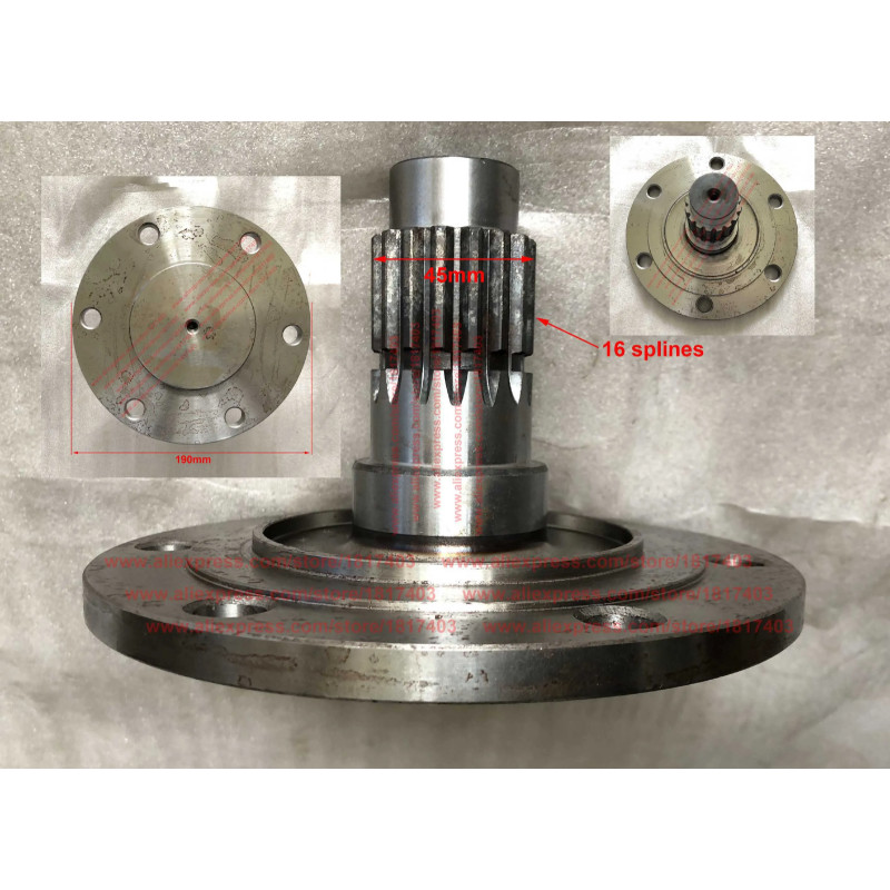 Changfa CF304.31A.101 Front driving shaft 10103043111010 , Changfa CF Apollo tractor parts, CF284,