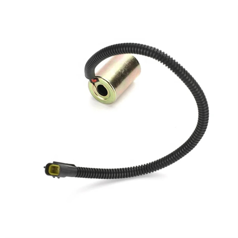 Solenoid Valve Pilot Safety Coil For Doosan Daewoo Excavator Fit DH60-5 DH60-7 DC12V
