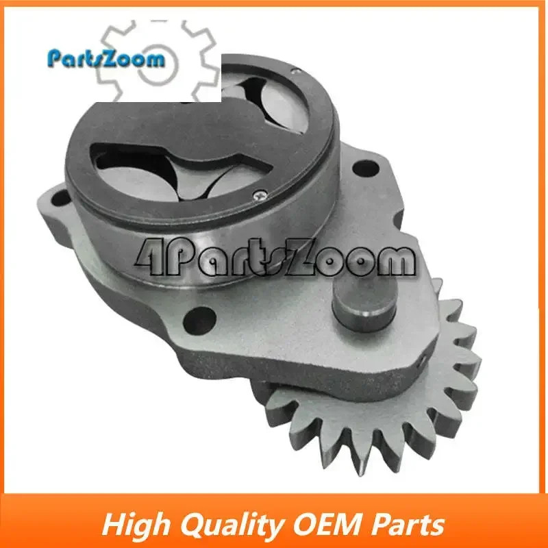 Oil Pump 4897481 Compatible with Komatsu Engine 6D107 Compatible with Cummins Engine 4B3.9 6B5.9 QS