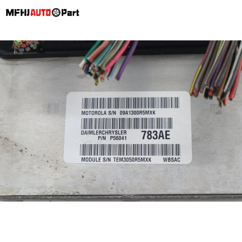 Engine Computer ECU for 2001 Jeep Grand Cherokee PCM 4.0L ECM OEM P/N P56041783AE