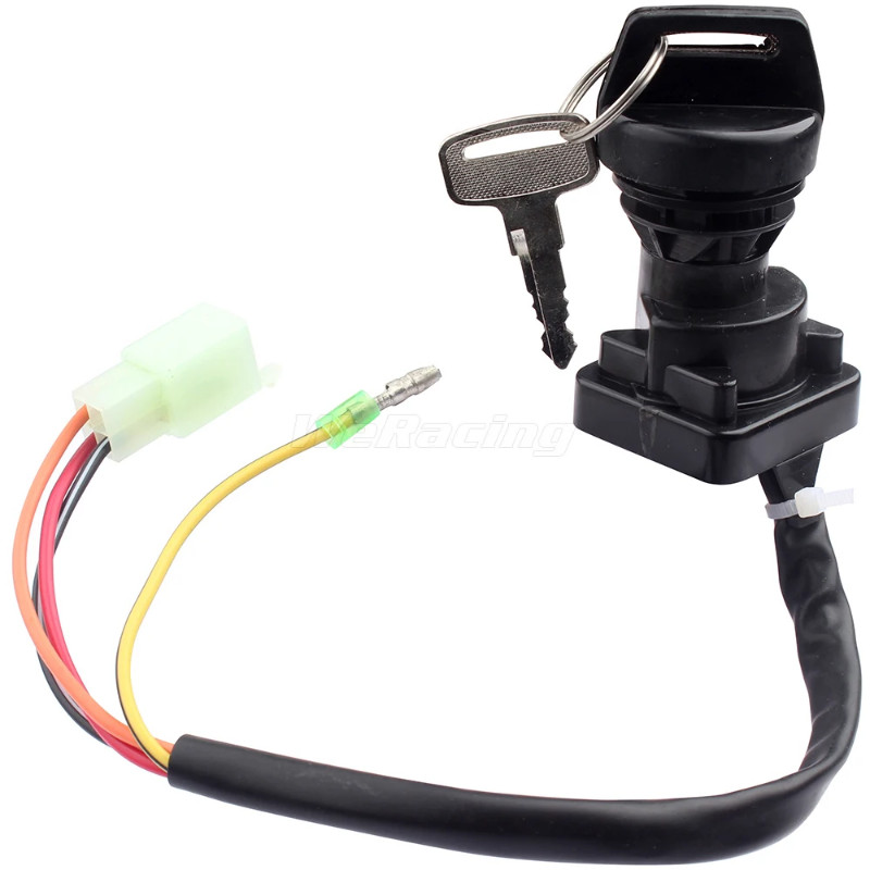 Ignition Key Switch For Suzuki King Quad Runner LTF250F LT-F250F LTF300F LT-F300F LT4WD LT-4WD LTF4