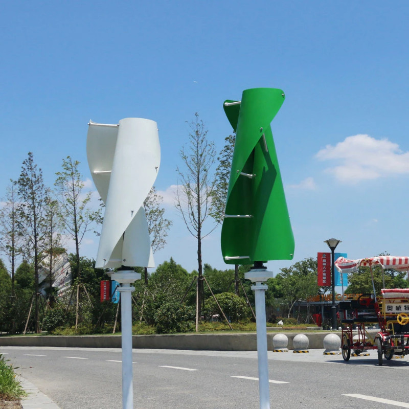 20KW 48V 96V 220V Real Power Vertical Axis Wind Power Turbine Generator for Home Farm Low Noise Win