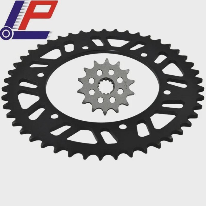 LOPOR 520 CNC 14T 46T Front Rear Motorcycle Sprocket For Suzuki RGV250 Greece RGV 250