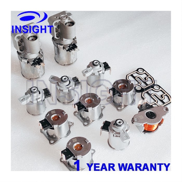 02E DQ250 DSG 6 Speed Transmission Valve Solenoids Kits 02E325025AJ 02E321371E For A3 Q3 Seat Toura