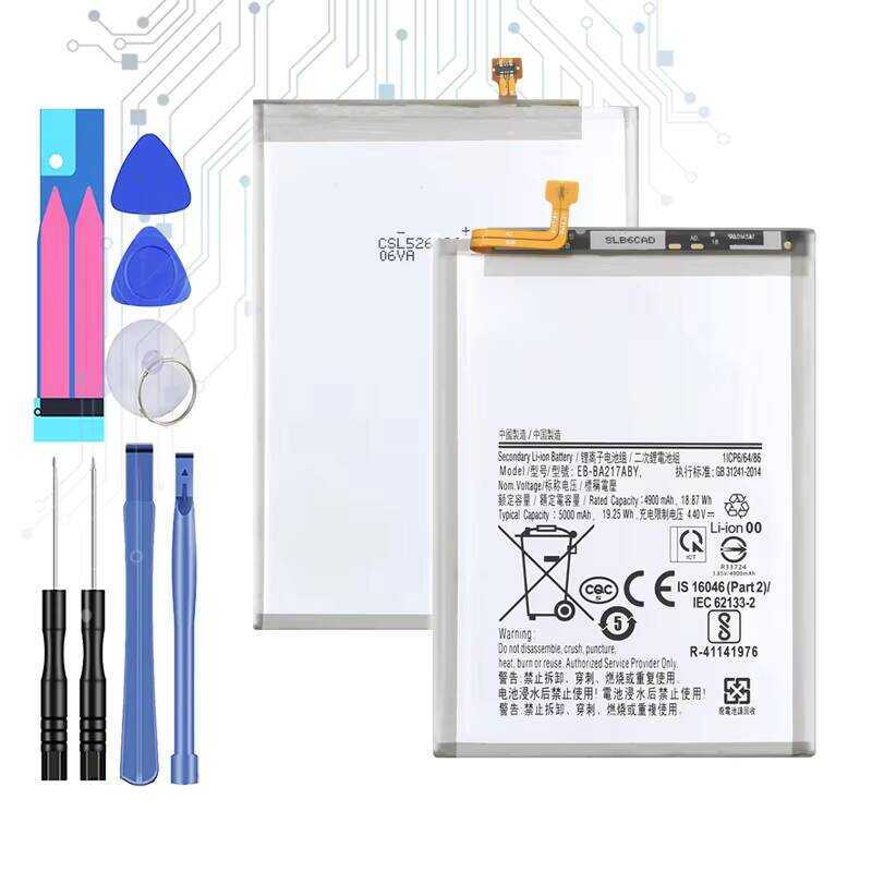 Battery EB-BA217ABY 5000mAh For Samsung Galaxy A21s SM-A217F DS SM-A217M DS SM-A217F Dsn A12 SM-A125