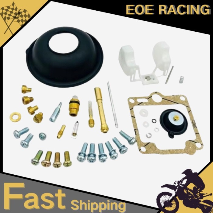 Motorcycle Carburetor Repair Kit Float Diaphragm Vacuum For Yamaha Virago 750 XV750 XV 750 1988-199