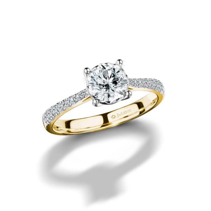 Jubilee Diamond แหวนเพชร The Starlight Solitaire Diamond Ring เพชรแท้