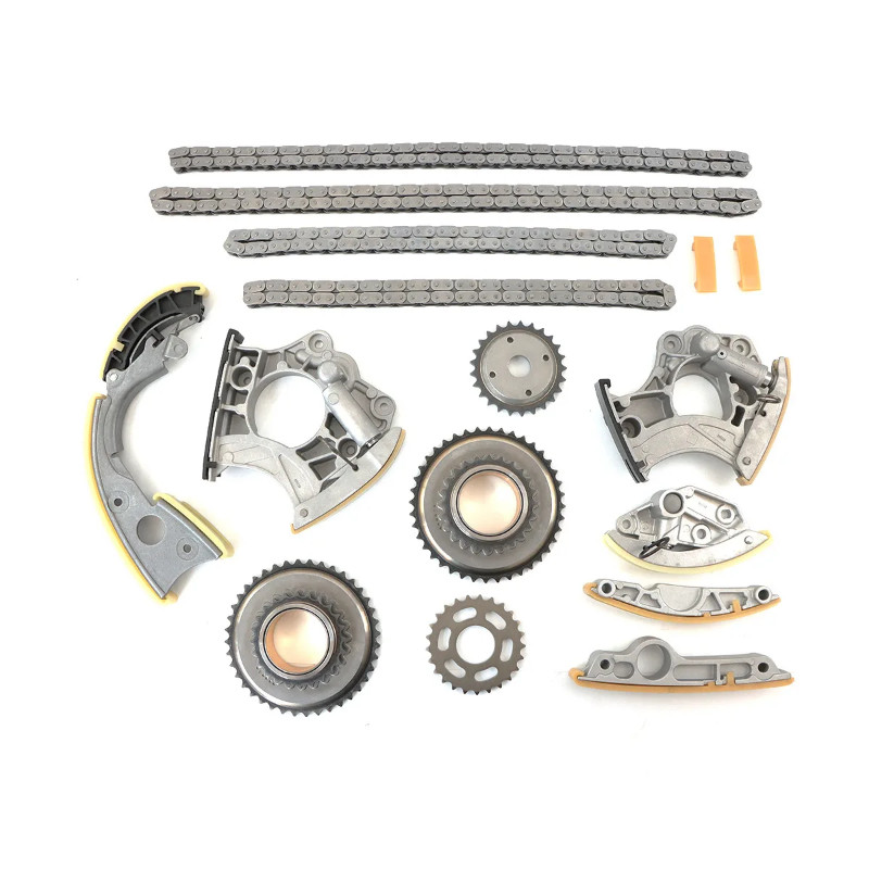 1Set Timing Chain Kit For AUDI Q5 A6 3.2 3.0 V6 A8 S8 4.0 V8 CCAA CALA w/Gears Automotive Professio