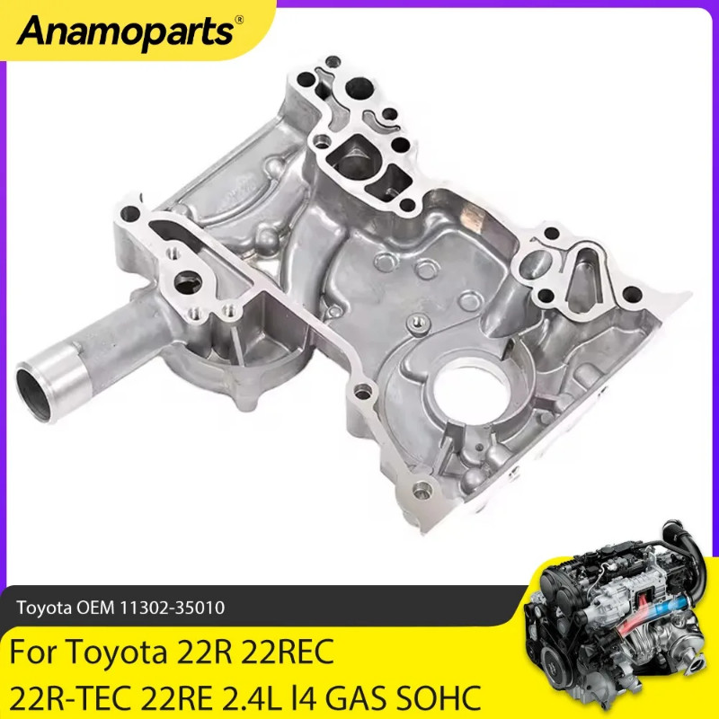 Engine Parts Timing Chain Cover Fit 2.4 L For Toyota 4Runner Pickup Celica 22R 22REC 22R-TEC 22RE 2