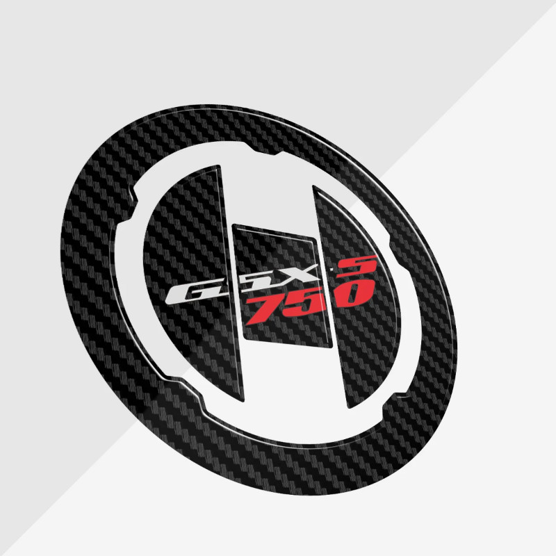 3D Carbon Fiber Tank Pad Gas Cap Decal Protector Cover For SUZUKI GSXS750 GSX-S750 GSX S750 GSXS 75