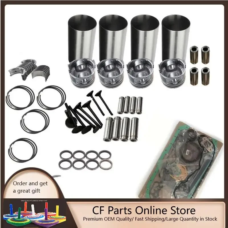Overhaul Rebuild Kit for Cummins 4BTA 3.9 Engine Serial Number 44278800