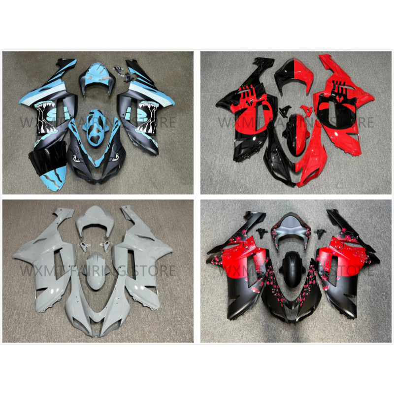 NEW ABS Motorcycle Injection mold Fairings Kit fit for Ninja ZX-6R 2007 2008 ZX6R zx 6r 636 2007 20