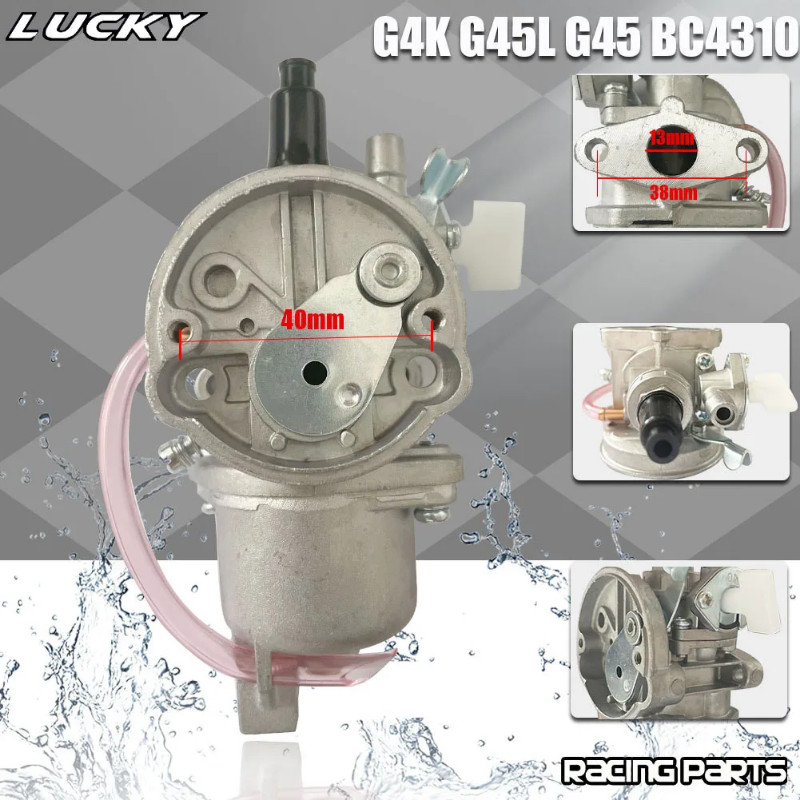 13mm Carburetor G45L For Zenoah Komatsu G4K G45L G45 BC4310 Brush Cutter Trimmer Carb Garden Tools