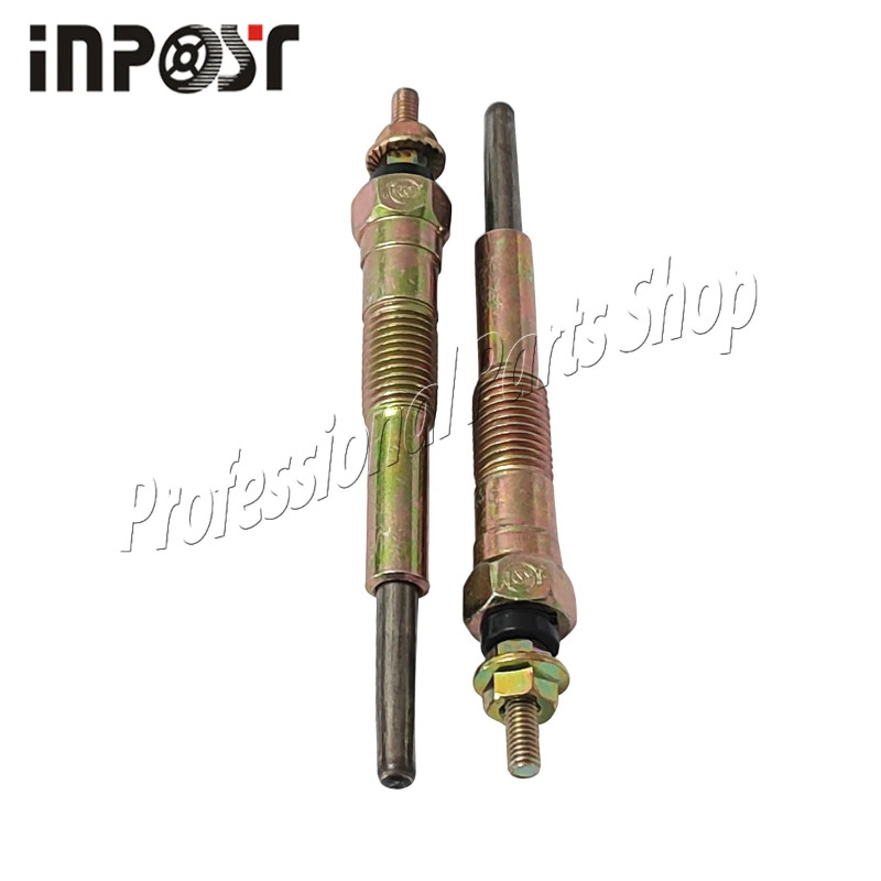 2PCS 1KZ Glow Plug 11V for Toyota 1KZ 1KZ-TE Land Cruiser 3.0 LTR 96-12 19850-67030