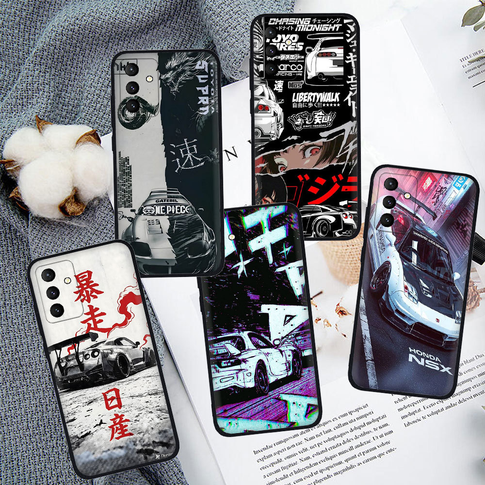 Soft TPU Balck Shell Vivo Y01 V21 V21E T1 Y10 4G Y75 T1 5G Y32T H846 JDM สไตล์ฝาครอบโทรศัพท์กรณี