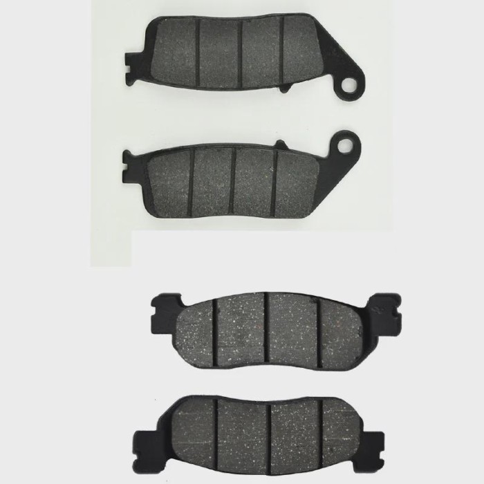 Motorcycle Brake Pads Front&Rear For Yamaha YP125 R X-Max ABS 39D2 11-13 VP250 X-City 07-13 YP250 R