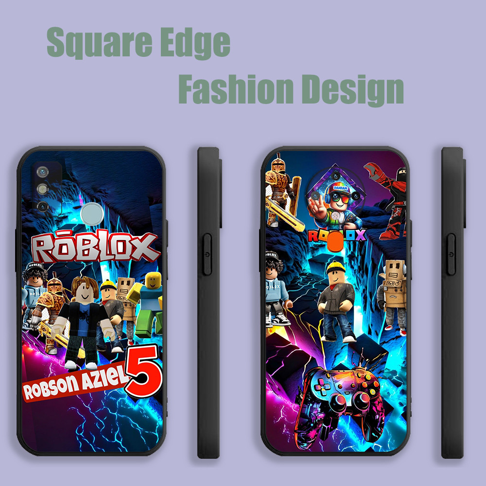 ปลอกสําหรับ Xiaomi 12s 12x POCO X4 GT M4 M5 F3 F4 M5S C40 Pro C55 C51 C75 4G ROBLOX เกมน่ารักเพื่อนค