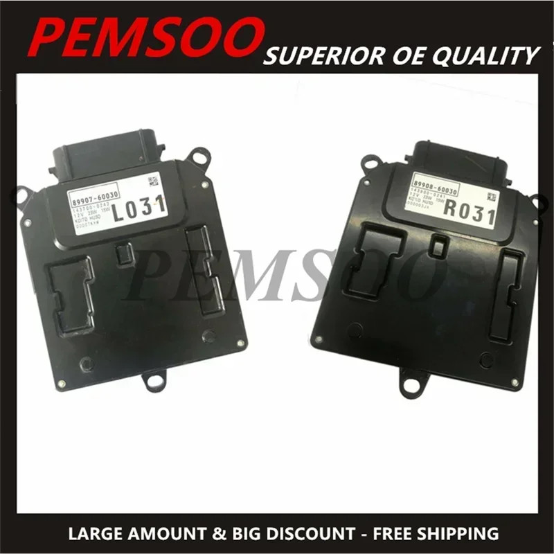 L031 89907-60030 143700-0241 LED Headlight Driver Control Module HU3D 00002C5T R031 89908-60030 143