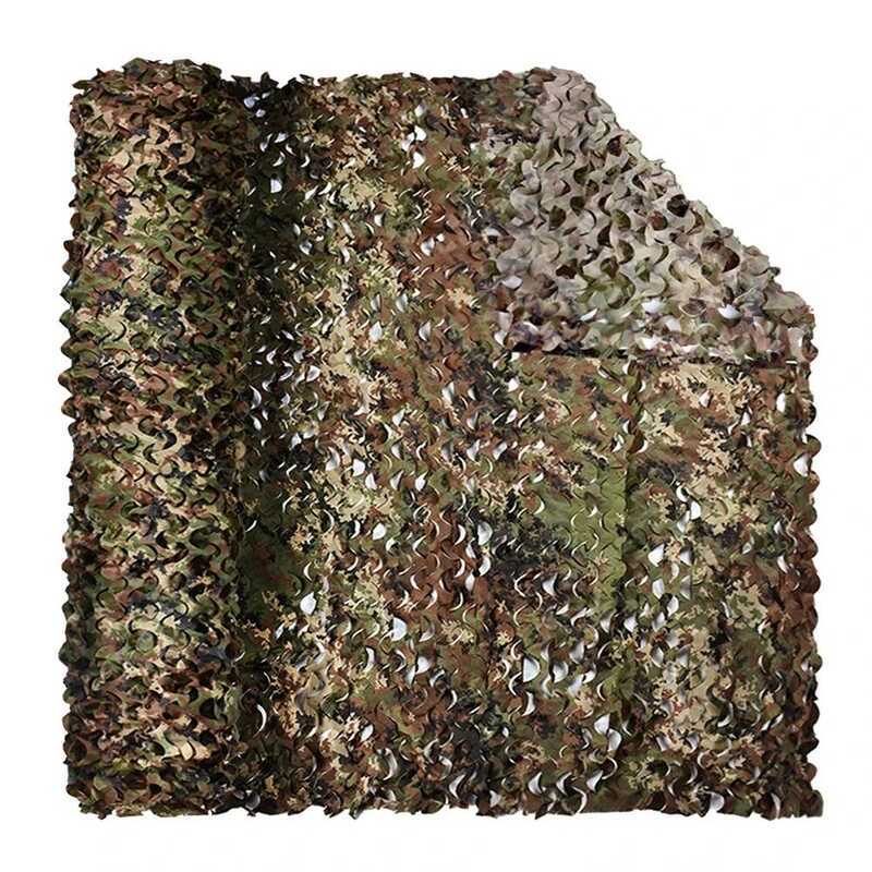 C Camouflage Net 1.5M Hunting Camo Netting For Camp Fence Hunt Sun Shade Shelter Watching Hide Part