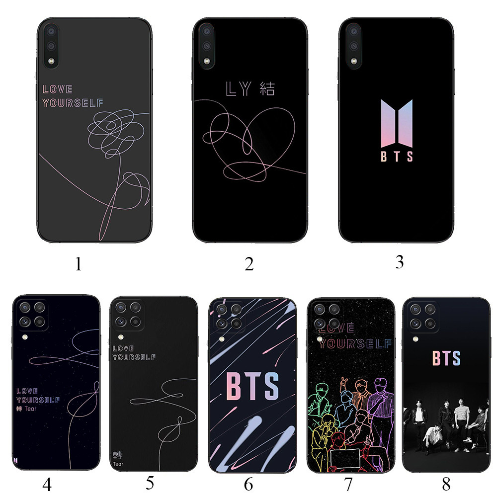 Samsung A22 A55 A56 J4 J6 J8 2018 J4 J5 J6 J7 Prime Plus Core F19 Love Yourself B12TS เคสโทรศัพท์สีด