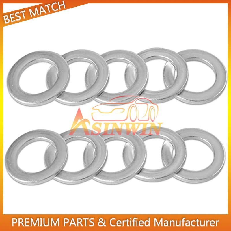 9410914000 94109-14000 10PCS 14mm Engine Oil Drain Plug Crush Washer Gasket For Honda Civic Accord