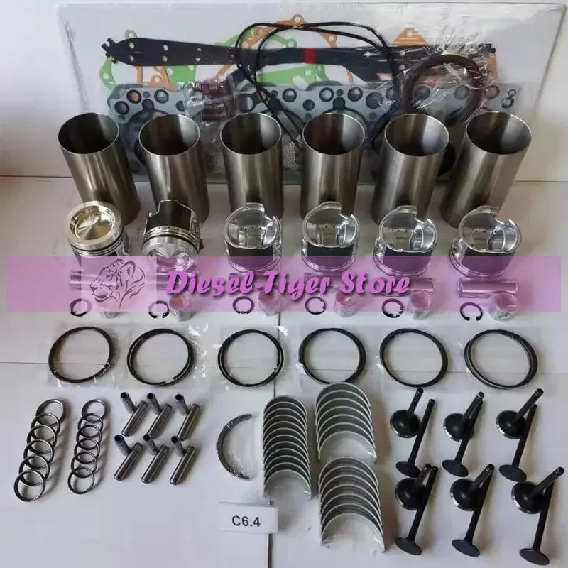 S6K S6KT 3066 7JK ENGINE REBUILD KIT FITS CATERPILLAR CAT E200B 320 320B 320L