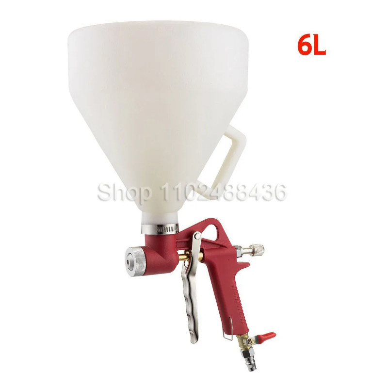 Wall Painting Sprayer 3L 6L Paint Texture Tool Air Hopper Spray Machine with 4mm 6mm 8mm Nozzle for