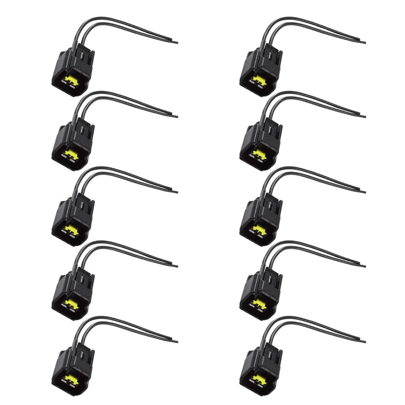 10pcs Ignition Coil Connector For 1991-2011 Ford 4.6L 5.4L Modular motors and the 6.8L V10 Triton M