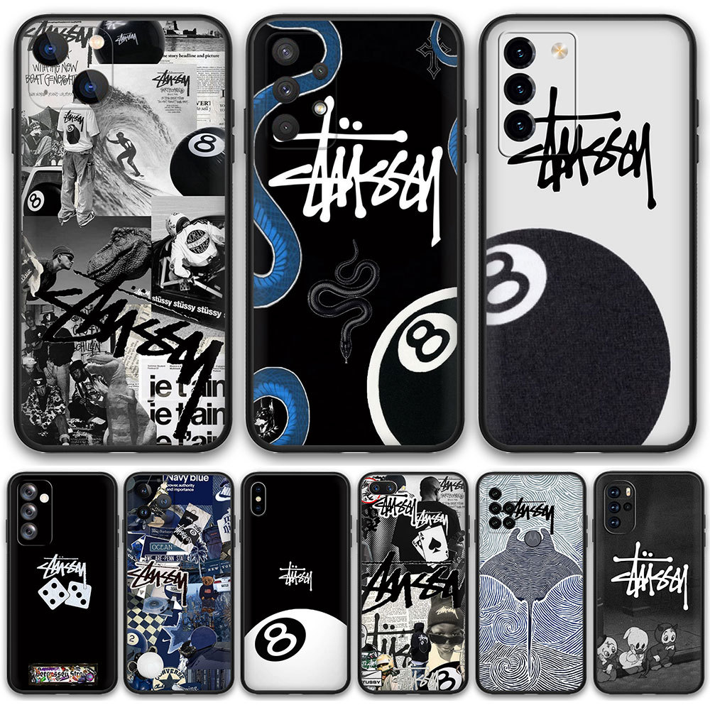 TPU Soft Silicon Phone Cover 296F Stussy Samsung Galaxy M14 M34 5G M54 F54 M51 M62 F62 M31 M31 Prime