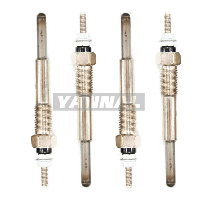 4PCS Glow Plug 9-82511978-0 For Isuzu C240 C190 C221 4BA1 D500 4FA1 3AA1 C240PKG