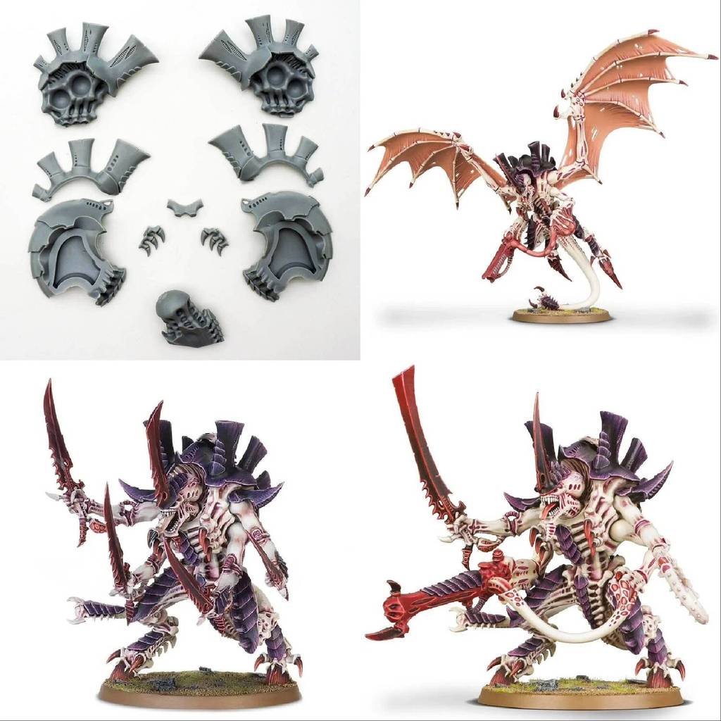 [warhammer] Tyrant Worm Nest Tyrant 3 Select 2 Make 2 Postures โมเดลเรซิ่น