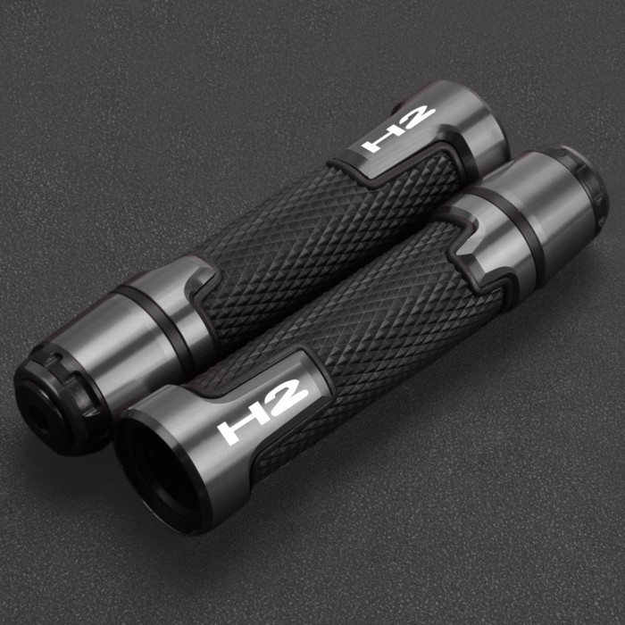 Motorcycle Accessories 7/8" 22MM Handlebar Grip handle bar Grips FOR KAWASAKI H2 H2R H2 R H2-R 2015
