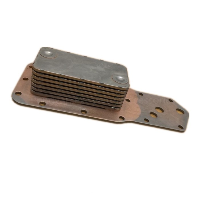 For Komatsu PC200-6-7 Cooler 6D102 6BT5.9 ISB5.9 Engine Oil Radiator Side Cover C3957544 Excavator