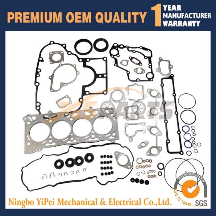 Engine Overhaul Gasket Kit For Kubota V2607 V2607T