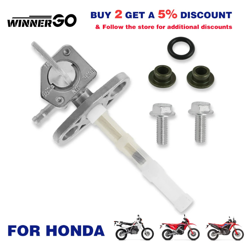 WINNERGO Fuel Tank Gas Petcock Valve For Honda XR600R XR250R XR400R XR 250R 400R 600R 250 400 600 R