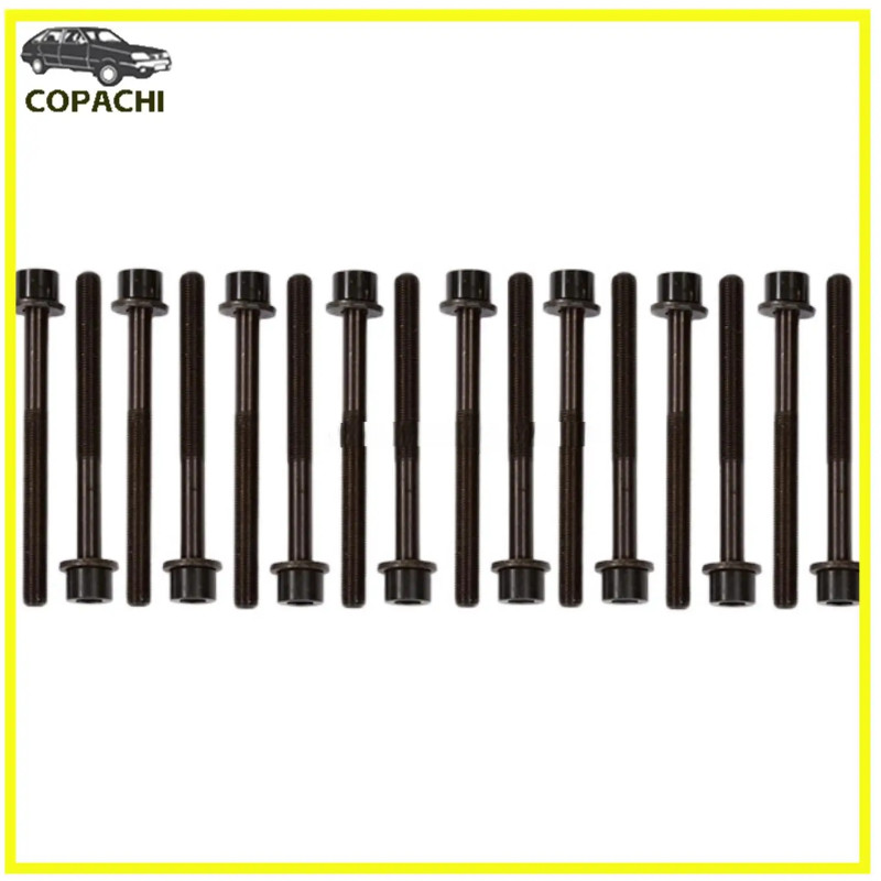 1set Cylinder Head Bolts For 2005-2010 Nissan Frontier Pathfinder Xterra VQ40DE 4.0 ES7290 Car Exca
