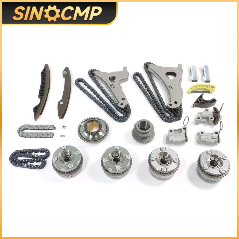 1set Exhaust & Intake Camshaft and Timing Chain Kit For EA897(CVMD) 3.0T 2015-2025 059109012EM 0591